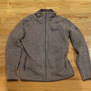Patagonia Women's Better Sweater Heathered Taupe/Mauve Grey